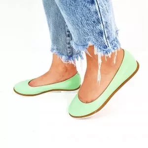 Balerini dama din piele naturala - Vernil - BL1 VN