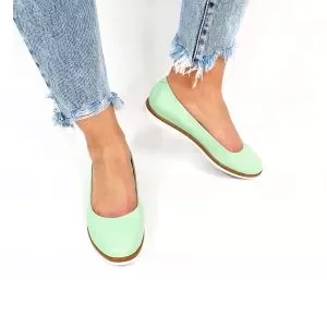 Balerini dama din piele naturala - Vernil - BL1 VN